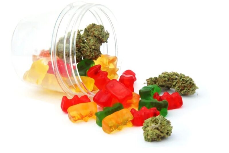 MadBudz Flavored Gummy Bears 1200MG THC